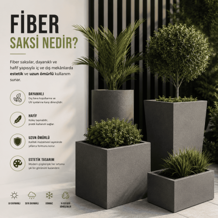 Fiber Saksı Nedir Neden Bu Kadar Tercih Ediliyor 2